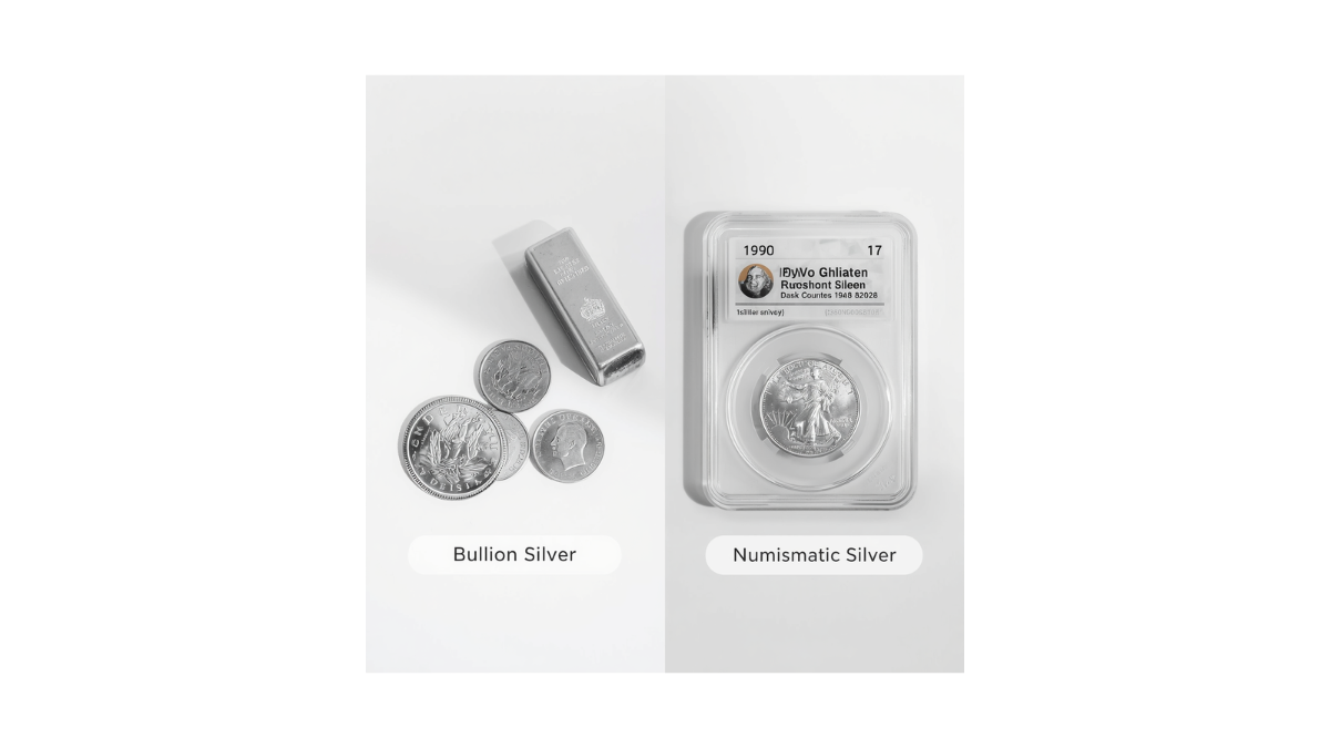 bullion silver cs numismatic silver coins guide