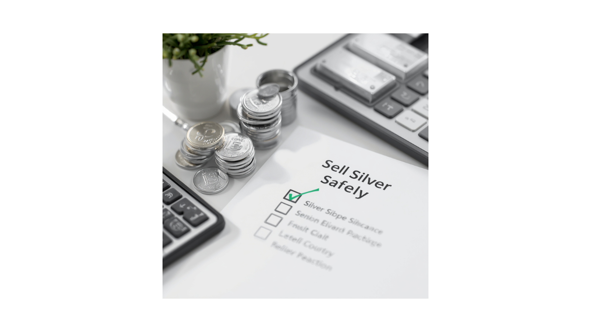 how to sell silver safely