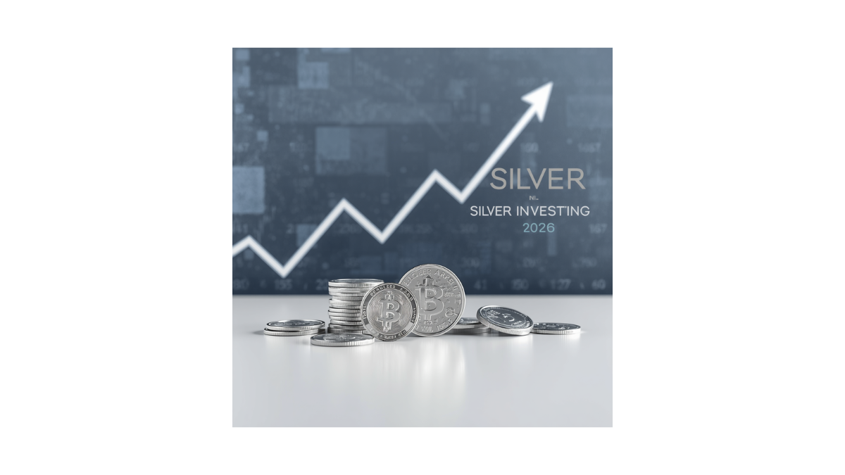 Is silver a good investment in 2026 with silver coins, bullion bars, and market chart
